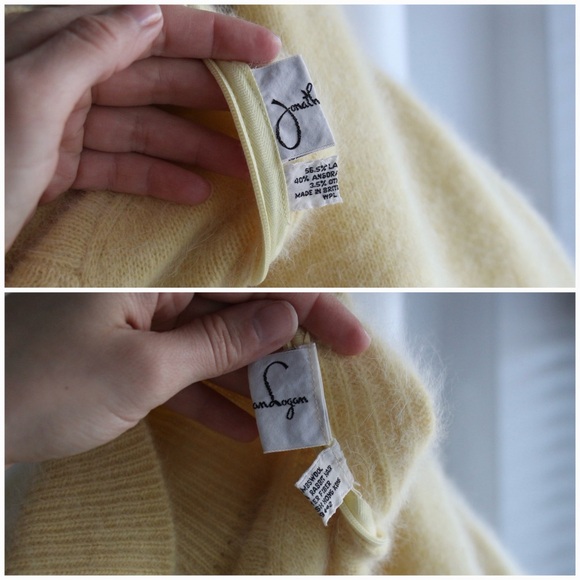 1960's Jonathan Logan Lambswool Angora Knit Dress - Picture 7 of 7